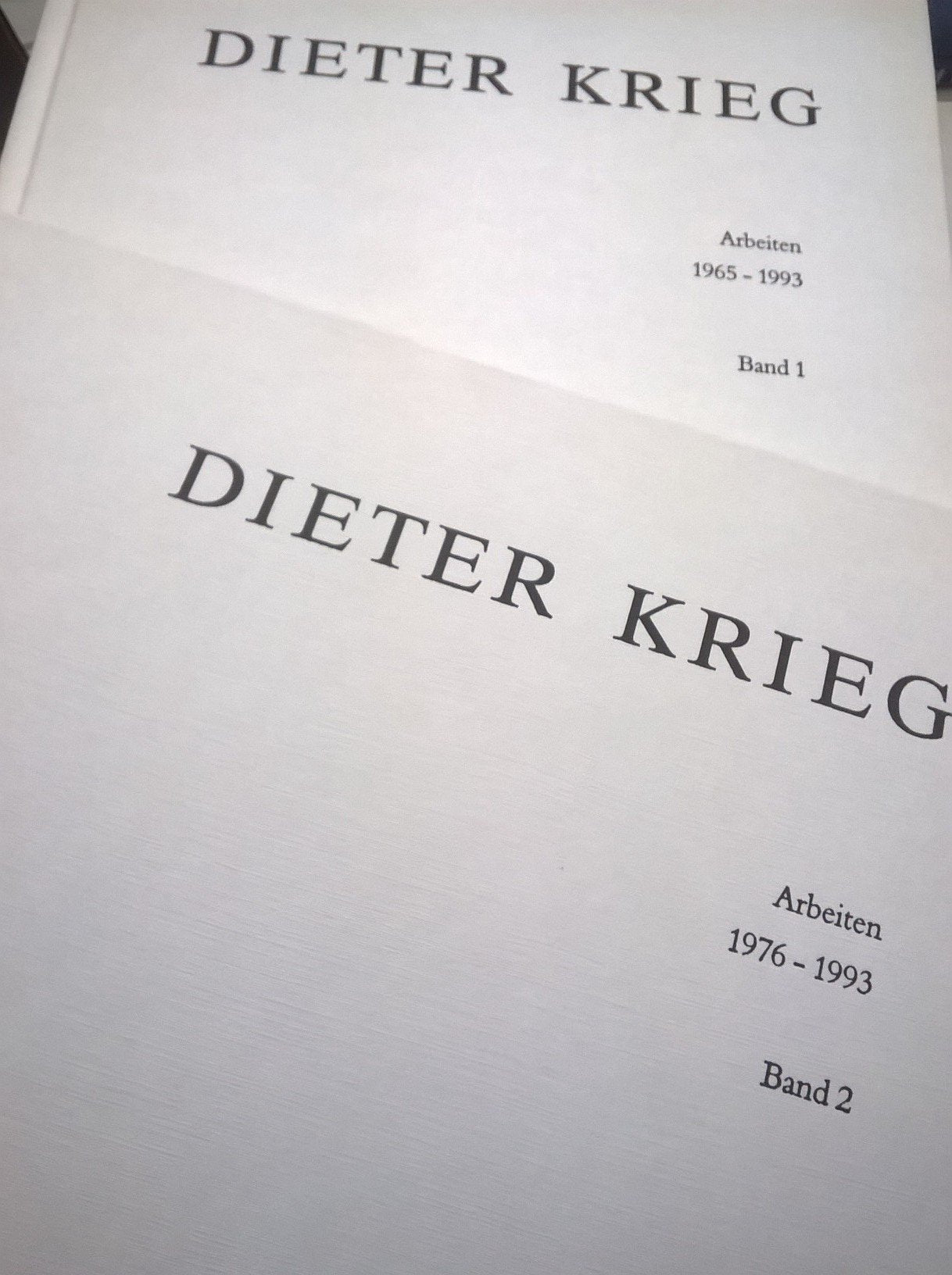 Arbeiten Band 1: Die Hochformate. Band 2: Die Querformate Books