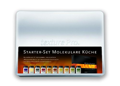 Starter-Set Molekulare Küche: Baukasten mit 10 Texturgebern, inklusive Buch “Molekulare Basics“ mit umfassenden Grundlagen und über 60 Rezepten von ... mit umfassenden Grundlagen und 50 Rezepten Leisure, Home & Garden