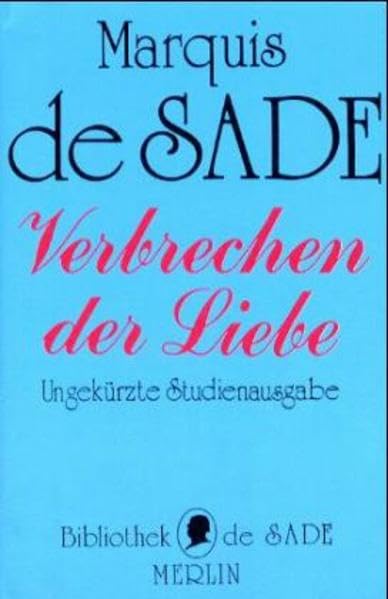 Verbrechen der Liebe Contemporary literature
