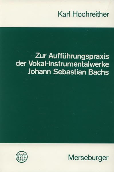 Zur Aufführungspraxis der Vokal-Instrumentalwerke Johann Sebastian Bachs Pop culture