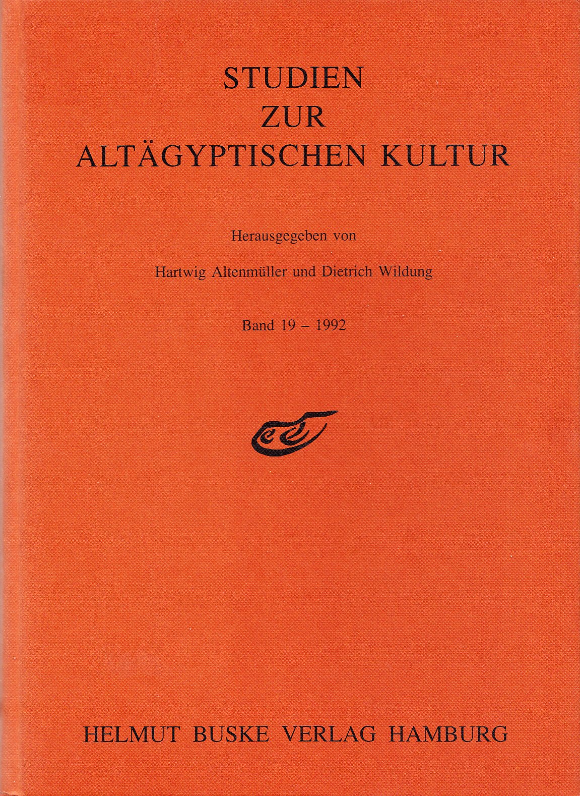Studien zur Altägyptischen Kultur Band 19 Natural Sciences