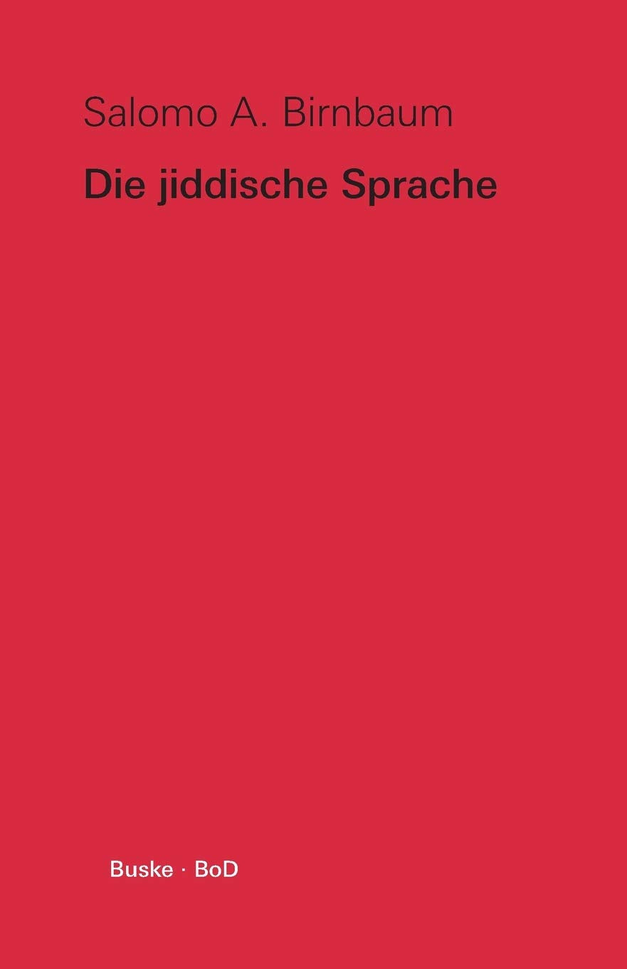 Product Image: Die jiddische Sprache