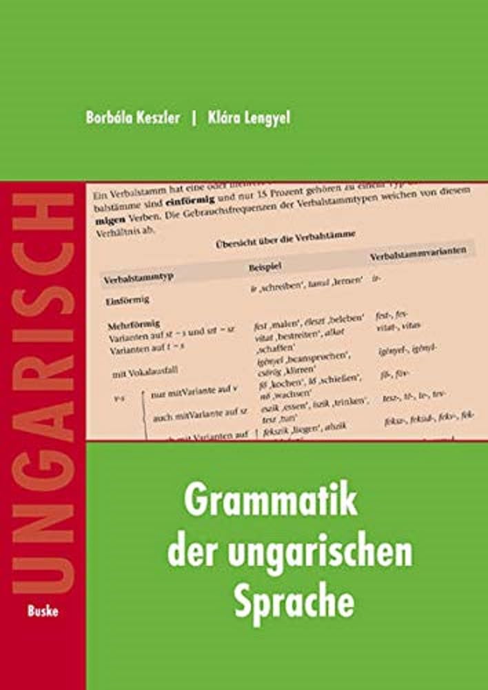Product Image: Ungarische Grammatik