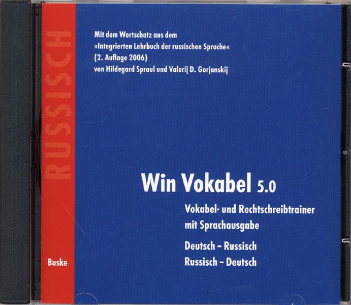 Win Vokabel 5.0: Vokabel- und Rechtschreibtrainer mit Sprachausgabe. Deutsch-Russisch/Russisch-Deutsch Books
