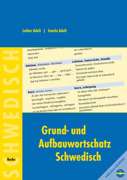 Grund- und Aufbauwortschatz Schwedisch Foreign Languages ​​& Dictionaries