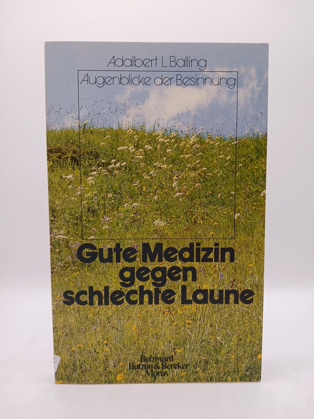 Gute Medizin gegen schlechte Laune. Augenblicke der Besinnung Medicine