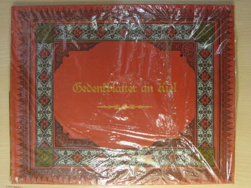 Gedenkblätter an Kiel. 12 Chromolithographien nach Aquarellen Film, Art & Culture