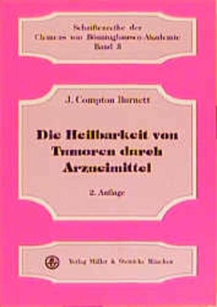 Die Heilbarkeit von Tumoren durch Arzneimittel Medicine