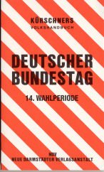 Kürschners Volkshandbuch Deutscher Bundestag, 14. Wahlperiode 1998 Books