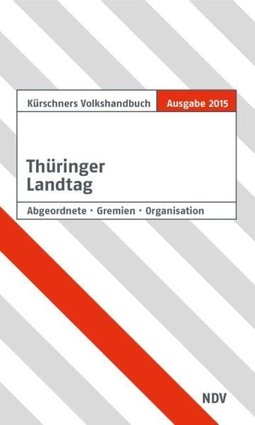 Kürschners Volkshandbuch Landtag Thüringen Law