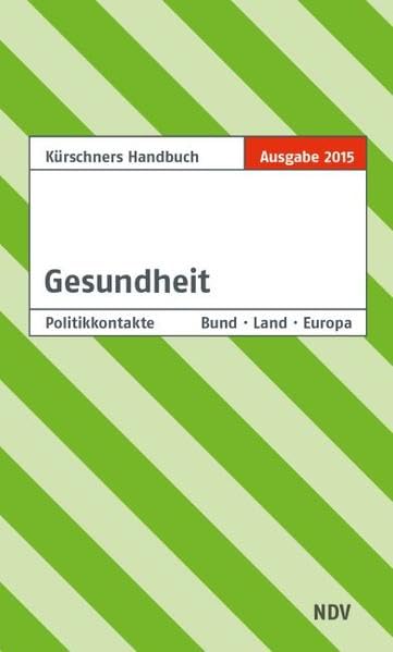 Kürschners Handbuch Gesundheit Politics & Society