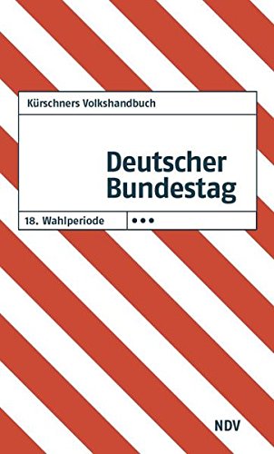 Kürschners Volkshandbuch Deutscher Bundestag 18. Wahlperiode Politics & Society