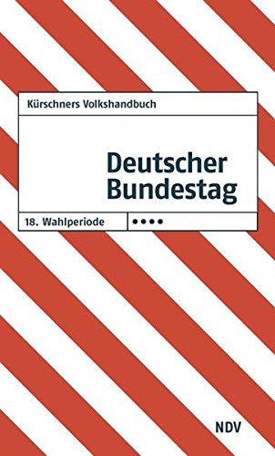 Kürschners Volkshandbuch Deutscher Bundestag 18. Wahlperiode Politics & Society
