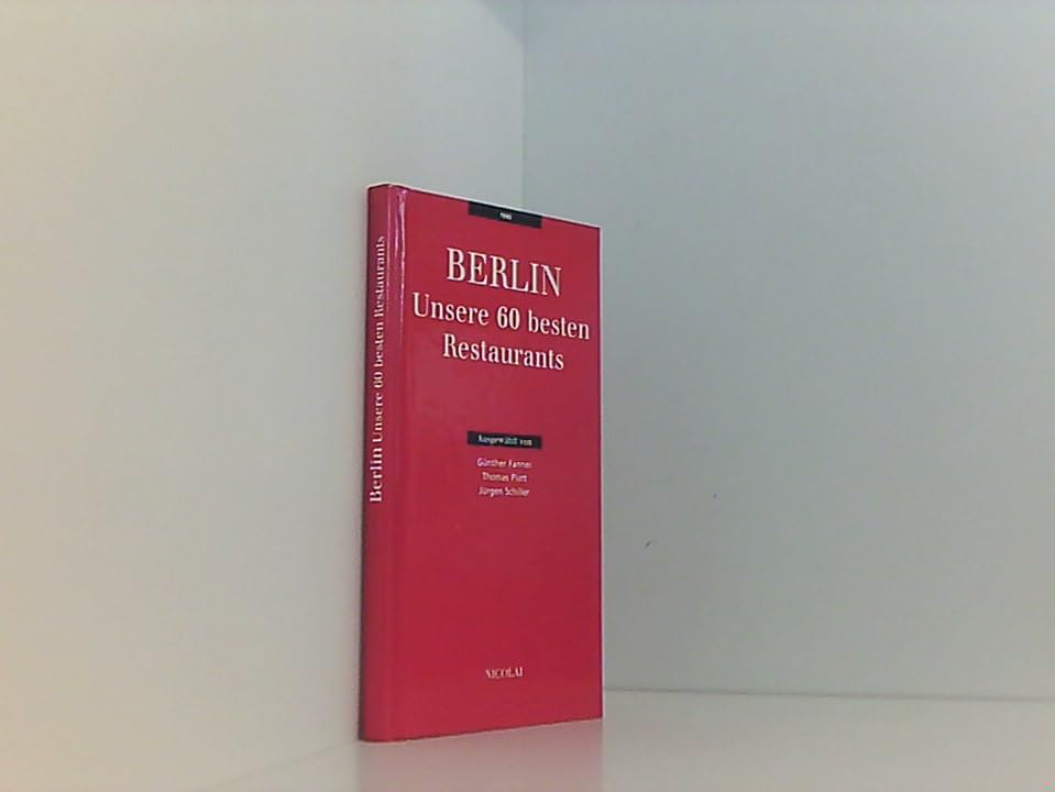 Berlin - Unsere 66 besten Restaurants Books
