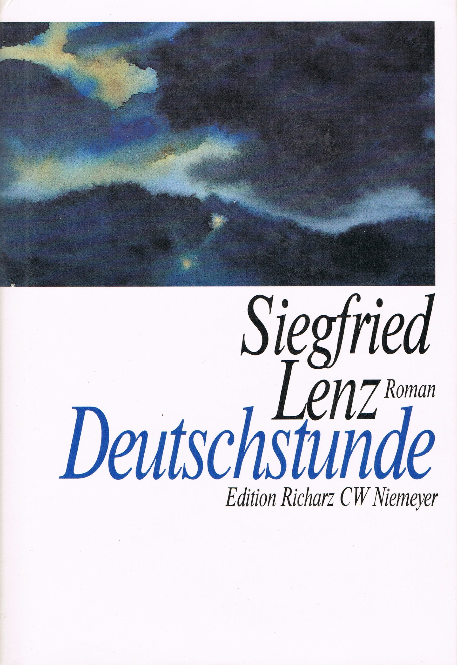 Deutschstunde: Roman (Edition Richarz im Verlag C W Niemeyer. Grossdruckreihe / Bücher in grosser Schrift) Contemporary literature