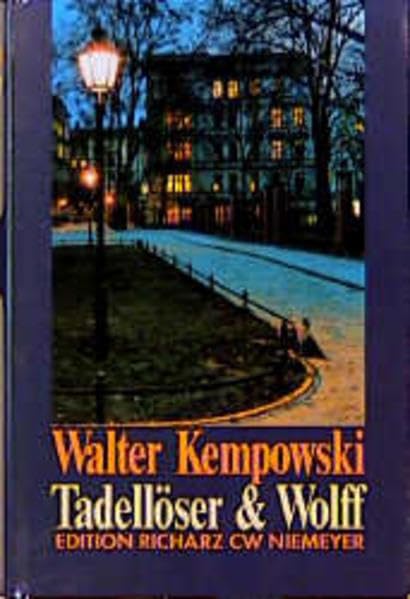 Tadellöser & Wolff: Ein bürgerlicher Roman (Edition Richarz im Verlag C W Niemeyer. Grossdruckreihe / Bücher in grosser Schrift) Contemporary literature Books