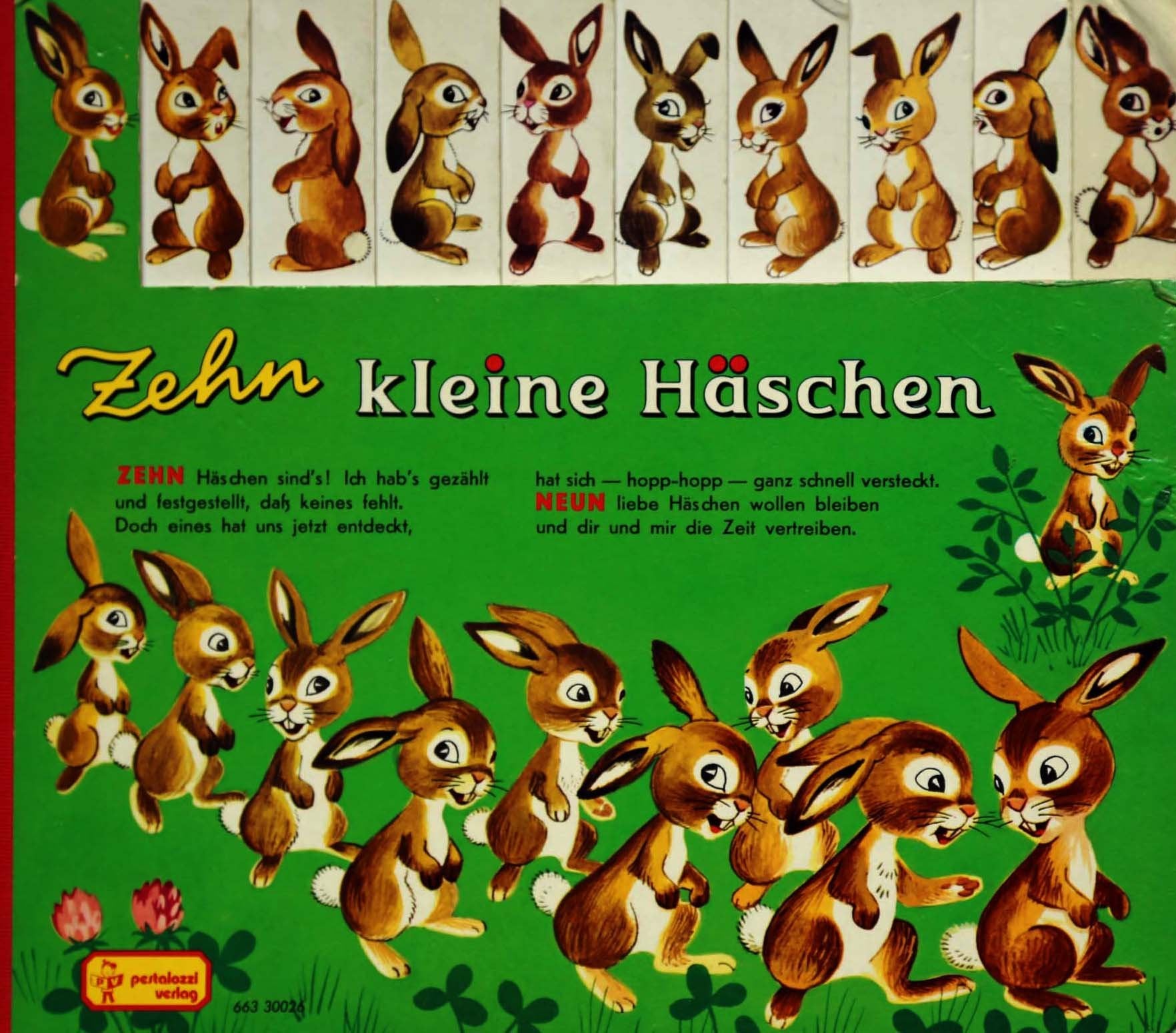 Zehn kleine Häschen. (Kindergartenalter) Books