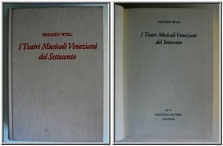 I Teatri Musicali Veneziani del Settecento. Catalogo delle Opere in Musica Foreign Languages ​​& Dictionaries
