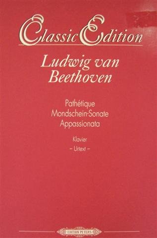 Classic Edition : Pathetique , Mondschein-Sonate, Appassionata für Klavier Arts & Music