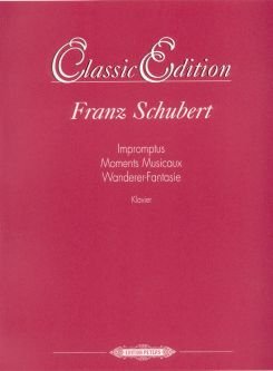 Impromptus op.90 D 899 und op.142 D 935, Moments Musicaux op.94 D 780, Wanderer-Fantasie op.15 D 760, Klavier Sheet Music