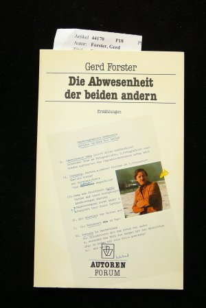 Die Abwesenheit der beiden andern. Erzählungen Books