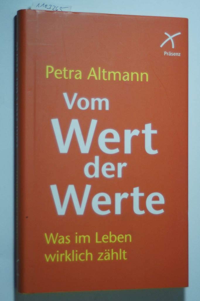 Product Image: Vom Wert der Werte