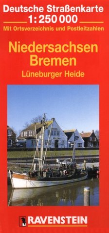 Niedersachsen - Bremen: 1:250000 (Germany Road Maps 1:250,000) Maps & Plans