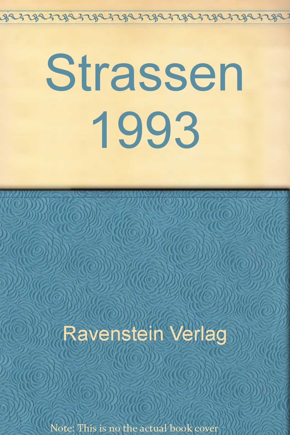 Strassen 1993: Aktueller Autoatlas Deutschland + Europa Books