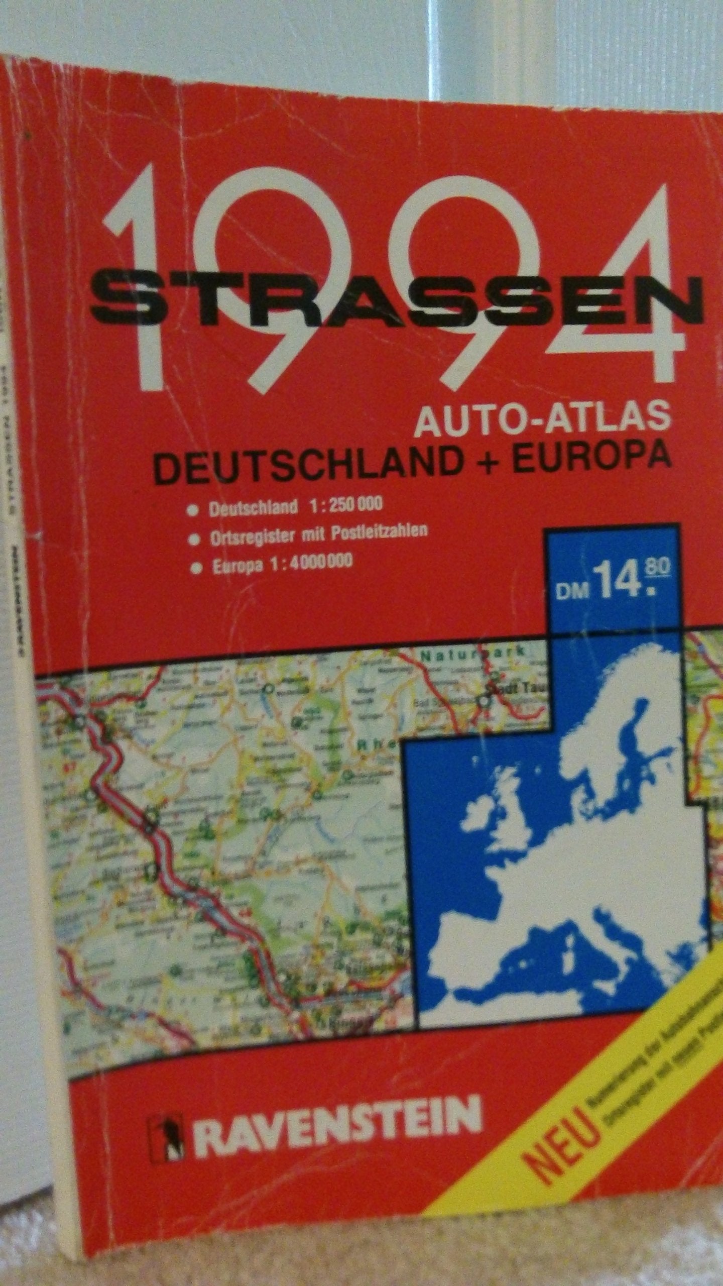 Strassen 1995: Aktueller Autoatlas Deutschland + Europa Leisure, Home & Garden