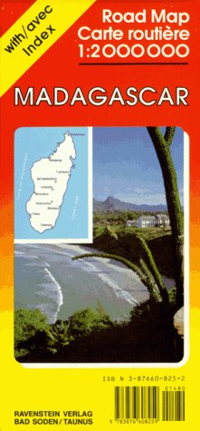 Madagascar: International Road Map/With Separate Index (Ravenstein International Maps S.) Maps & Plans