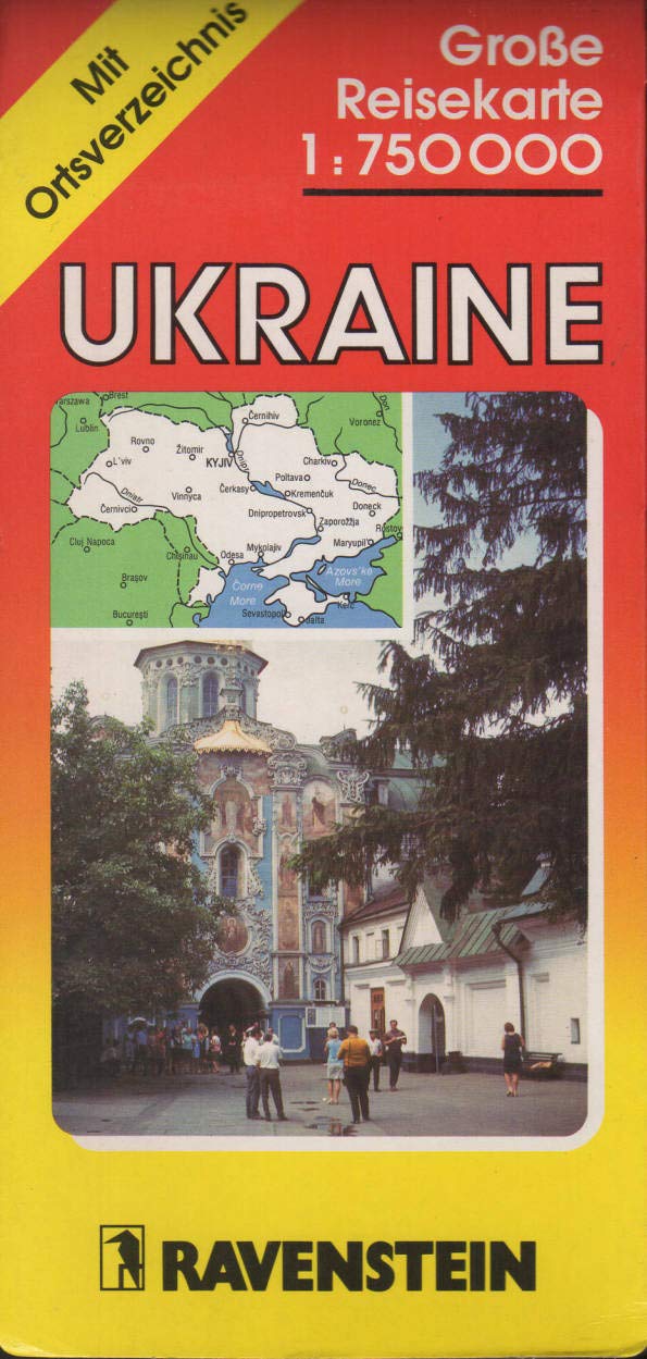 Ukraine: International Road Maps/With Separate Index (Ravenstein International Maps S.) Leisure, Home & Garden