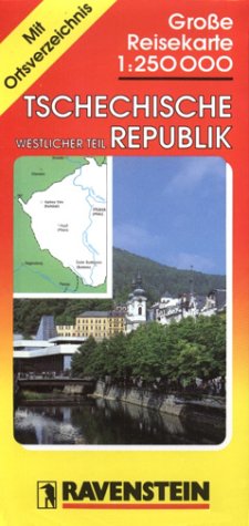 Western Czech Republic: International Road Maps/With Separate Index (Ravenstein International Maps S.) Maps & Plans