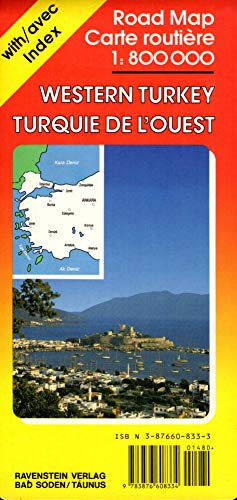 Westliche Türkei: 1:800000: Mit Ortsverz. (Ravenstein International Maps S.) Leisure, Home & Garden