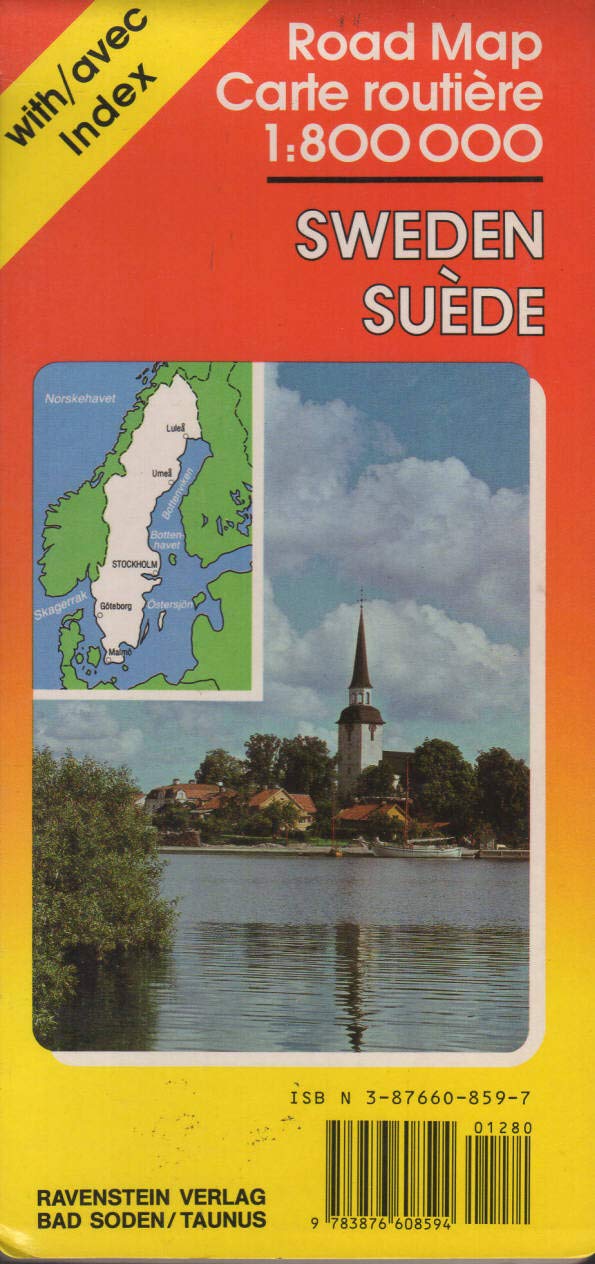 Schweden: 1:800000 (Ravenstein International Maps S.) Maps & Plans