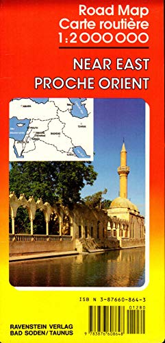 Near East: International Road Maps/With Separate Index (Ravenstein International Maps S.) Maps & Plans