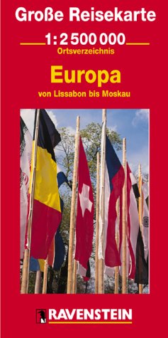 Europa: 1:2500000: Mit Ortsverz. Maps & Plans