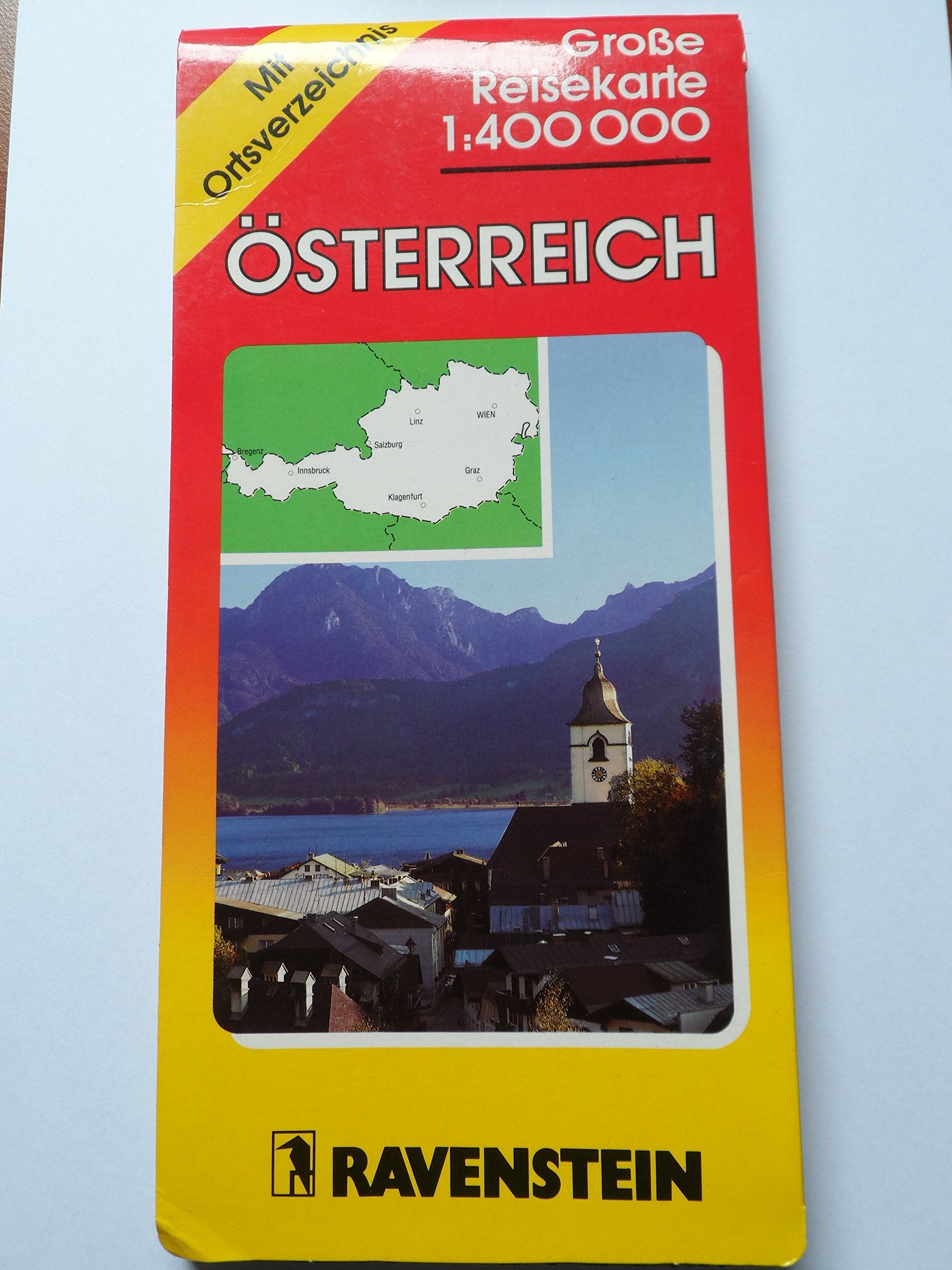 Österreich: 1:300000: Mit Ortsverz. Maps & Plans