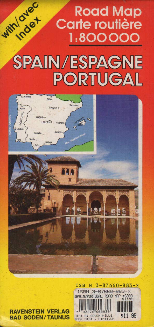 Spanien /Portugal: 1:800000: Mit Ortsverz. Maps & Plans