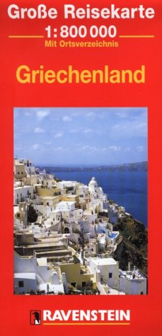 Griechenland: 1:800000: Mit Ortsverz. (Ravenstein International Maps S.) Maps & Plans