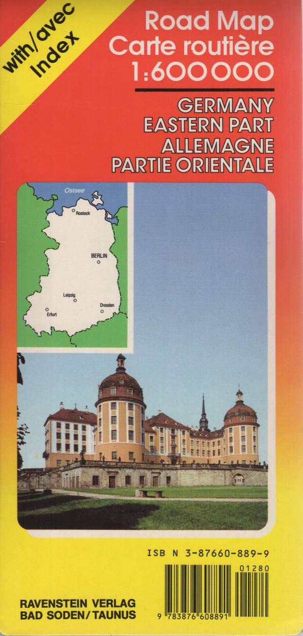 Germany - Eastern Part: International Road Maps/With Separate Index (Ravenstein International Maps S.) Maps & Plans