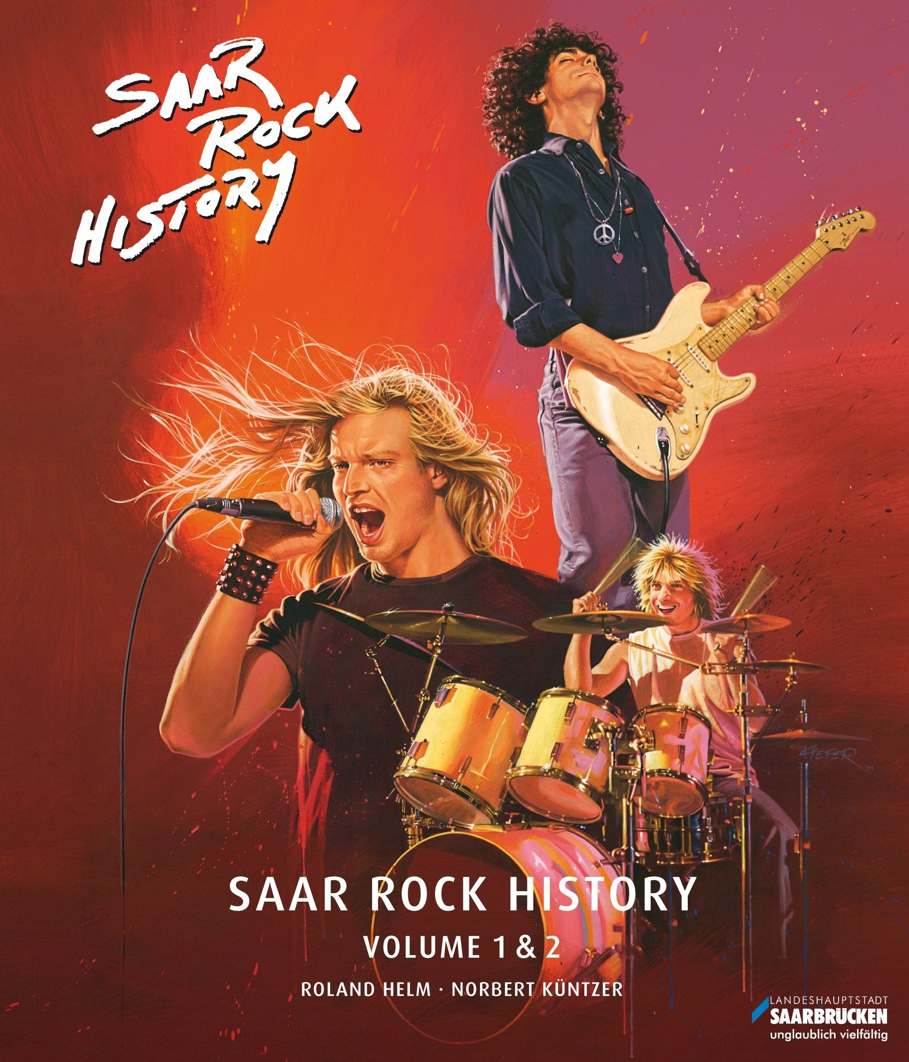 Saar Rock History Volume 1 & 2 Arts & Music Books