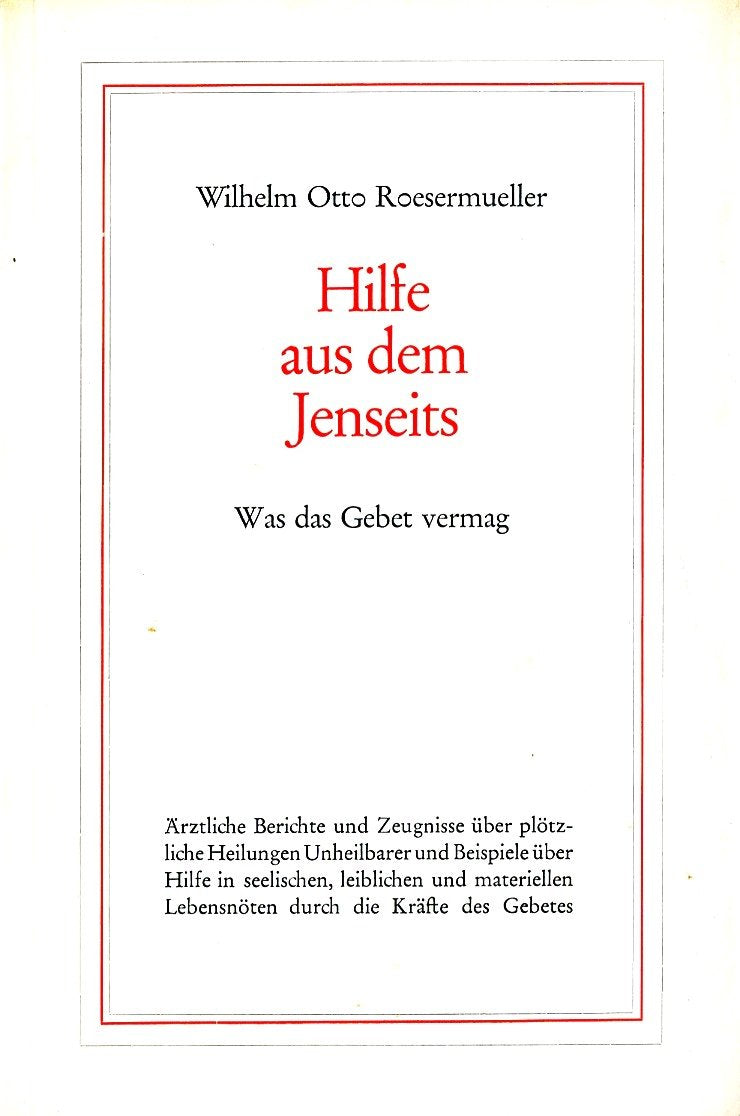 Hilfe aus dem Jenseits book