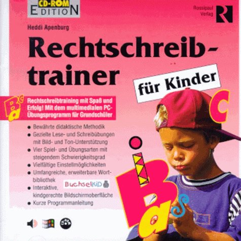 Rechtschreibtrainer für Kinder. CD- ROM für Windows ab 3.1 Books