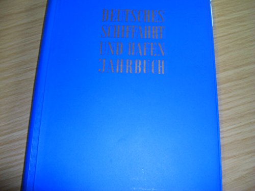 Deutsches Schiffahrt- und Hafen-Jahrbuch. 66. Band Books