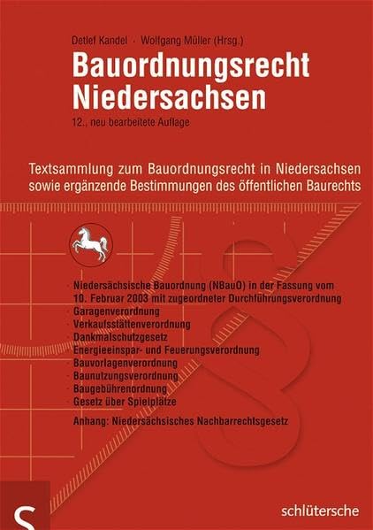 Bauordnungsrecht Niedersachsen Law
