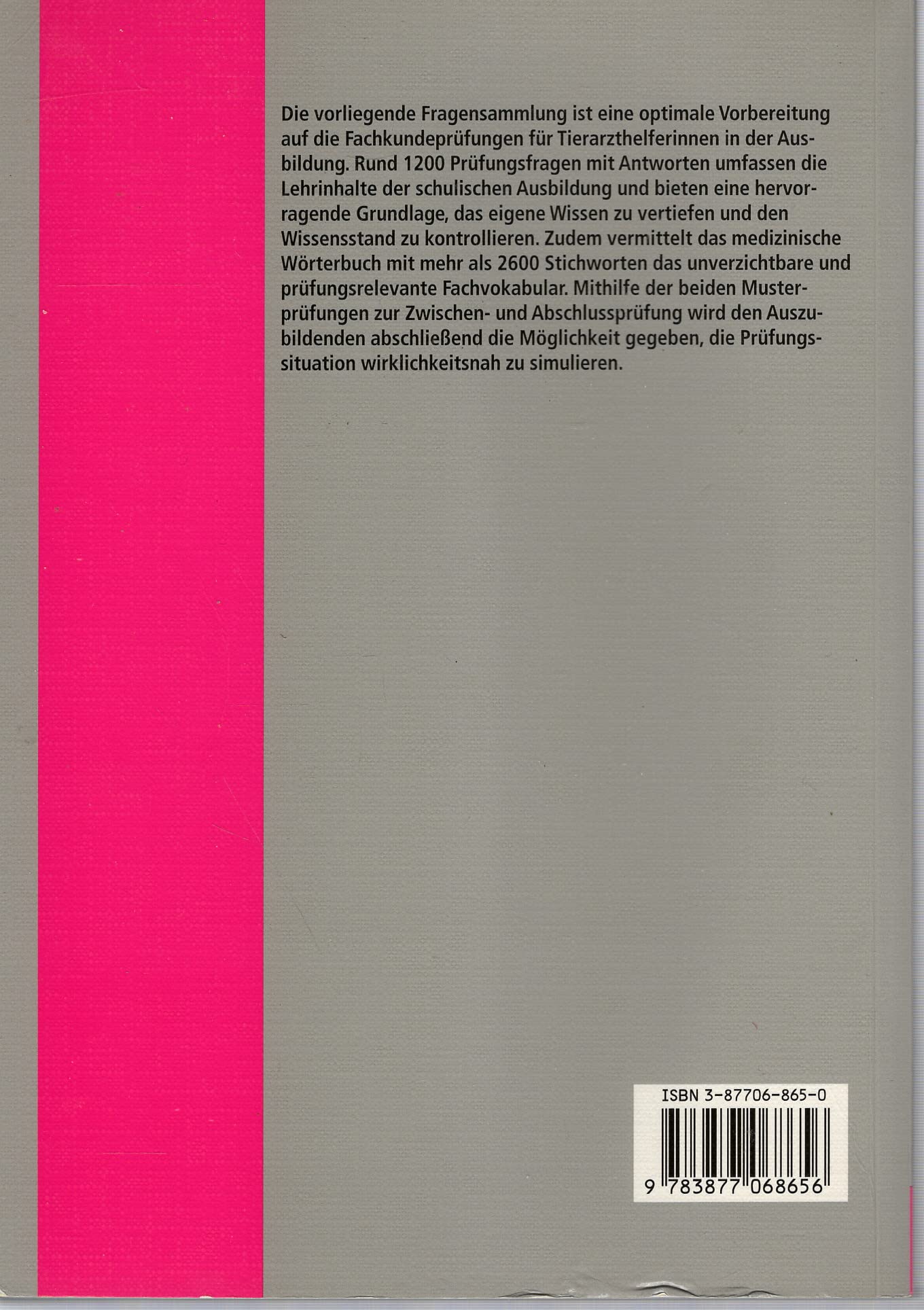 Die Tierarzthelferin in der Prüfung Medicine