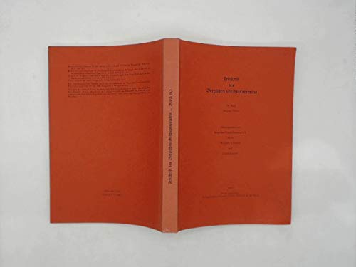 Zeitschrift des Bergischen Geschichtsvereins 90. Band Jahrgang 1982/83 Books