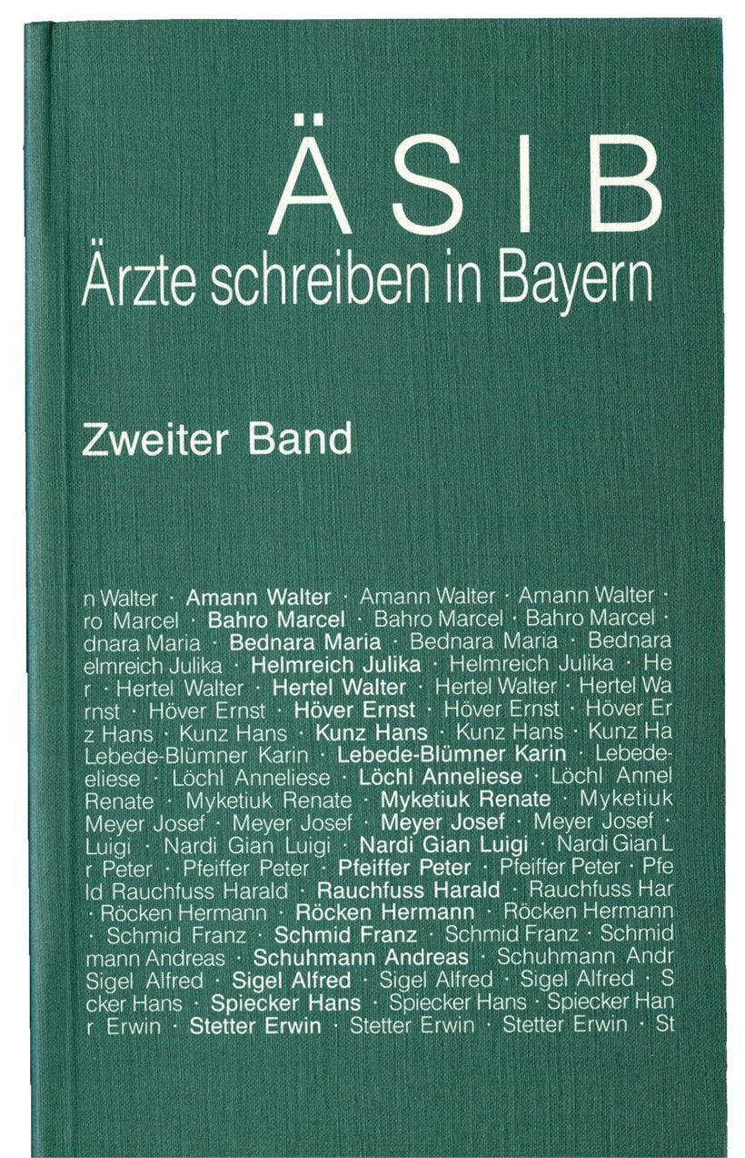 ÄSIB II: Ärzte schreiben in Bayern Poetry