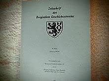 Zeitschrift des Bergischen Geschichtsvereins. 96. Band, Jahrgang 1993/1994 Books