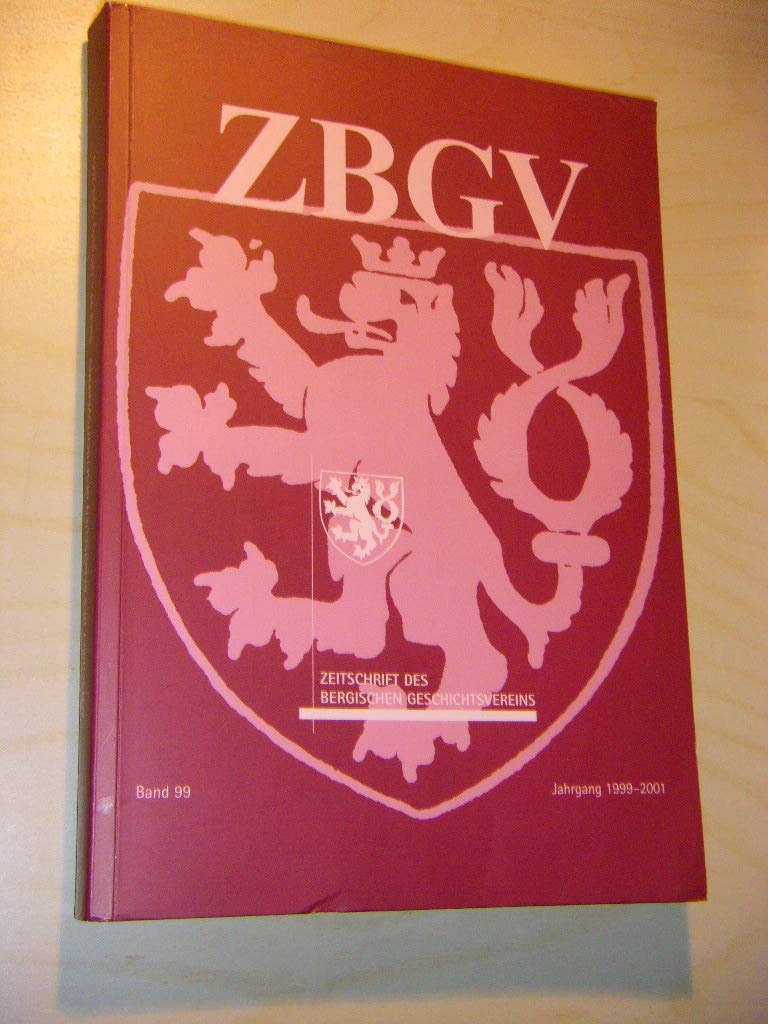 Zeitschrift des Bergischen Geschichtsvereins. 99. Band Jahrgang 1999 - 2001 Books